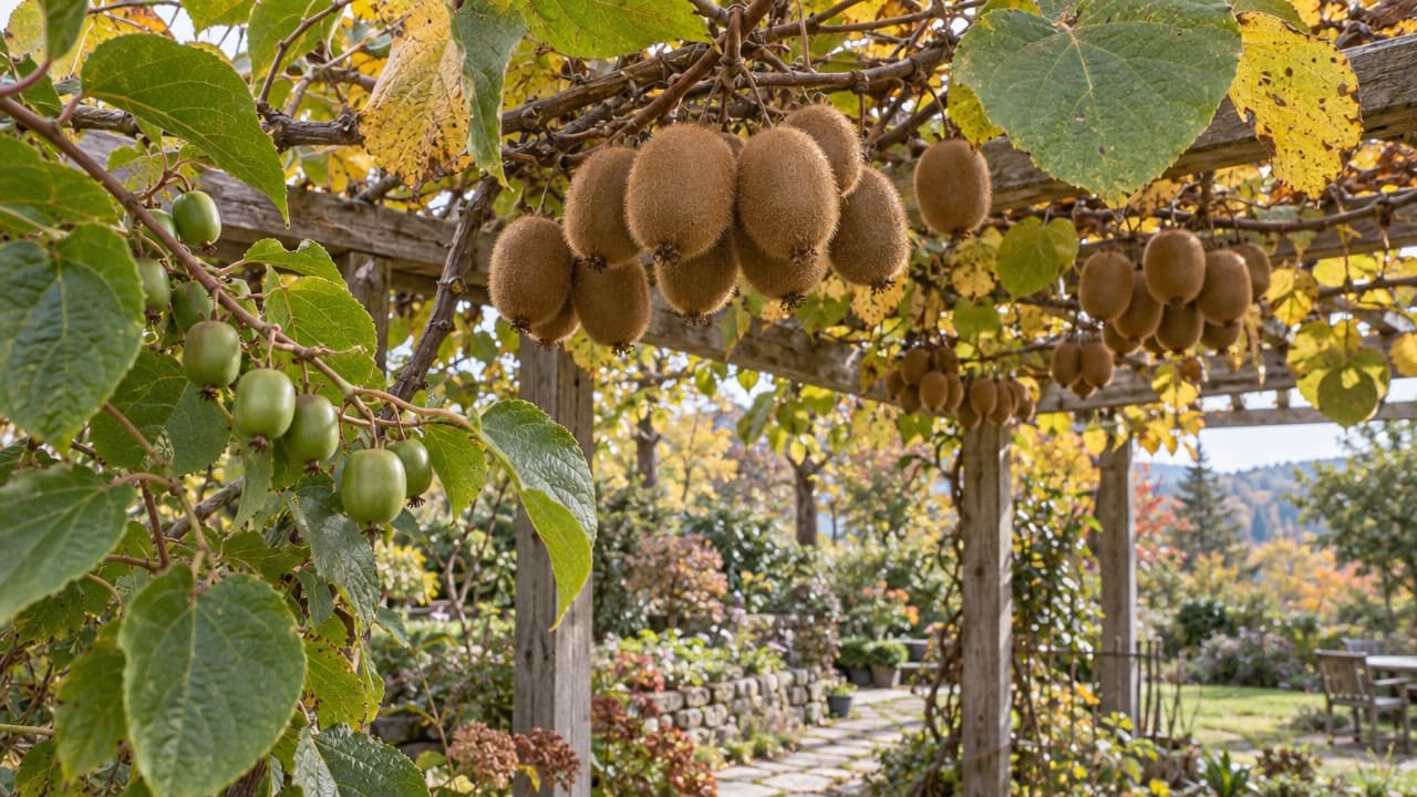 Actinidias : plantation, entretien et récolte des kiwis
