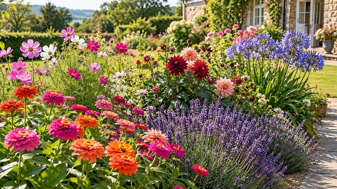 Fleurs d'été : annuelles, vivaces et bulbes pour un jardin coloré de juin à octobre