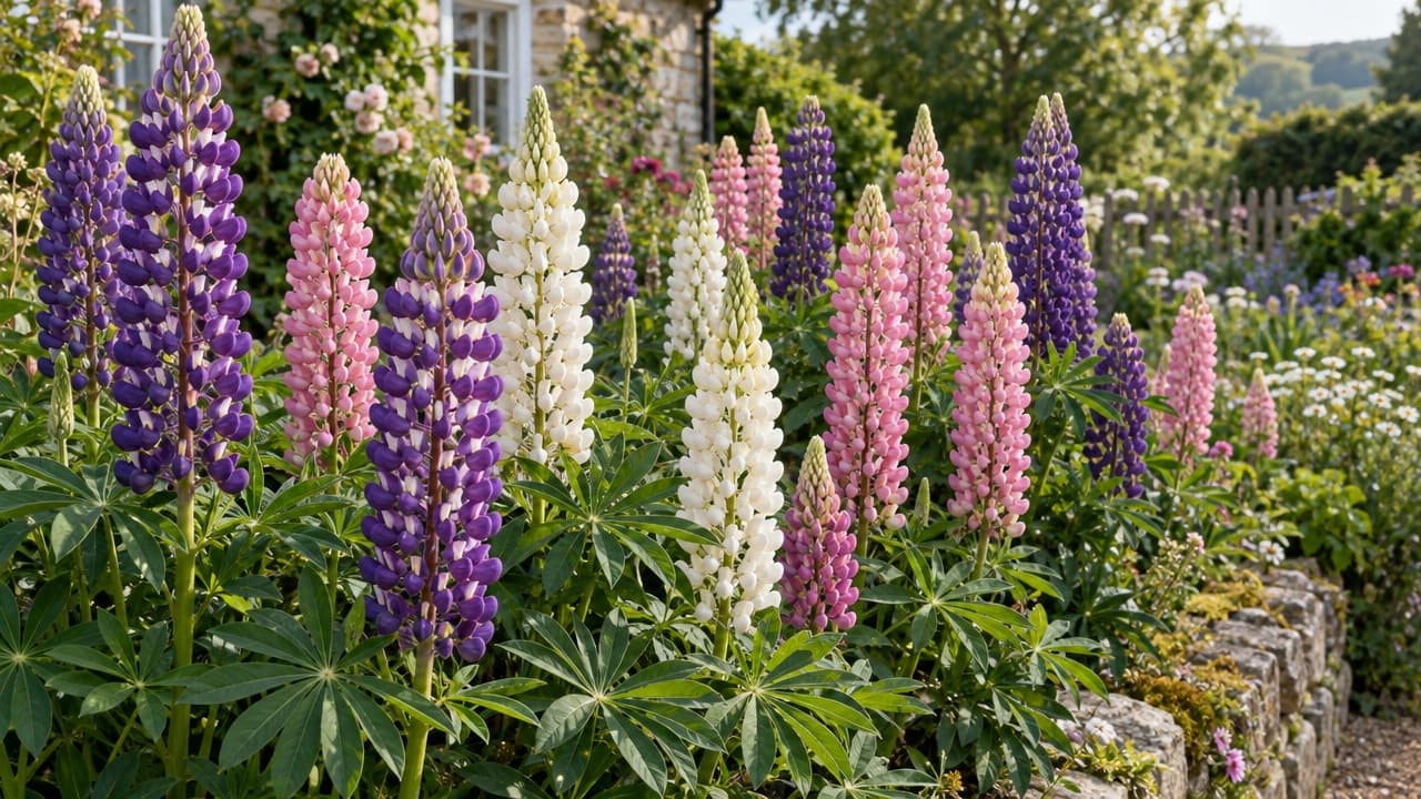 Lupin fleur : semis, plantation, entretien et variétés