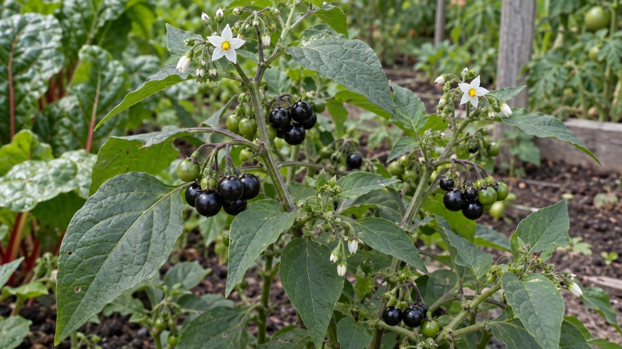 Morelle noire : identification, toxicité et désherbage