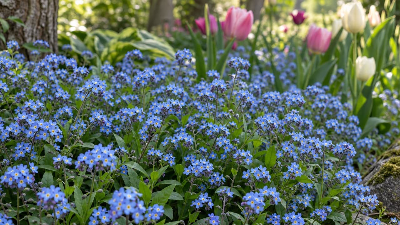 Myosotis : plantation, semis et entretien de la fleur bleue