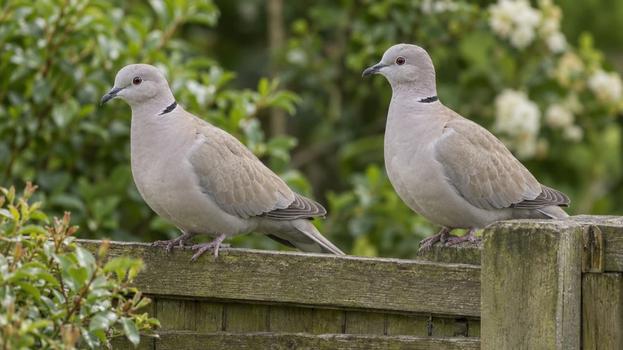 Tourterelles au jardin : identifier chaque espèce facilement