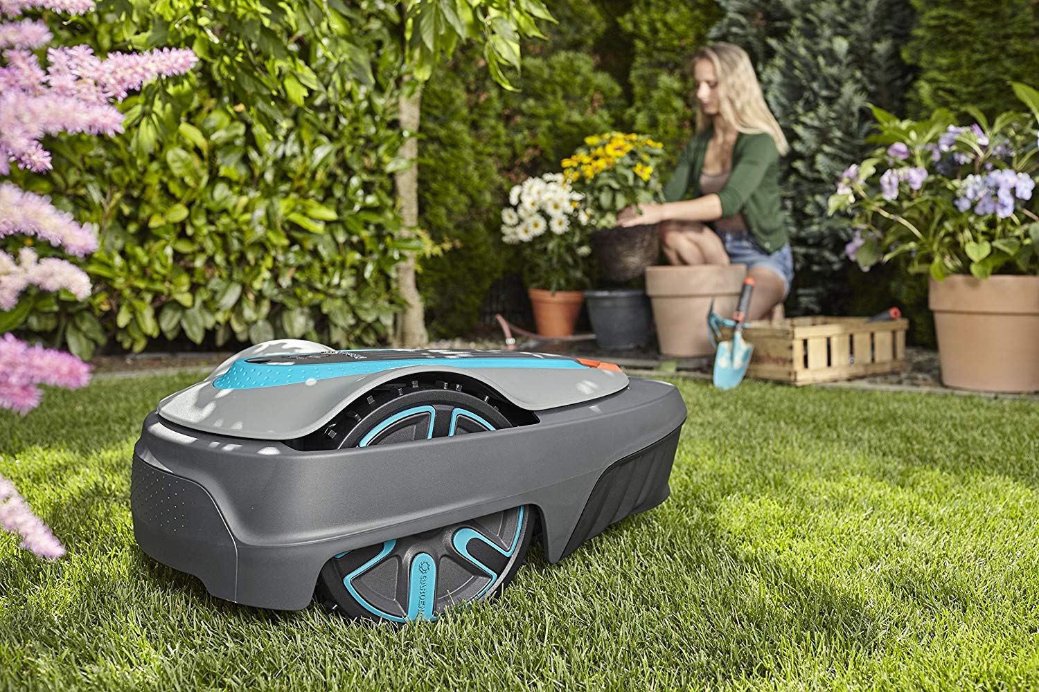 Tondeuse Robot Gardena Sileno