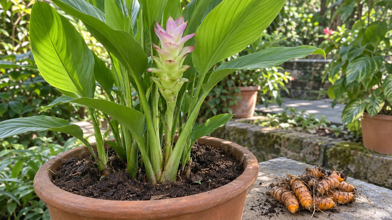 Curcuma : culture, récolte et hivernage de la plante à rhizome tropical