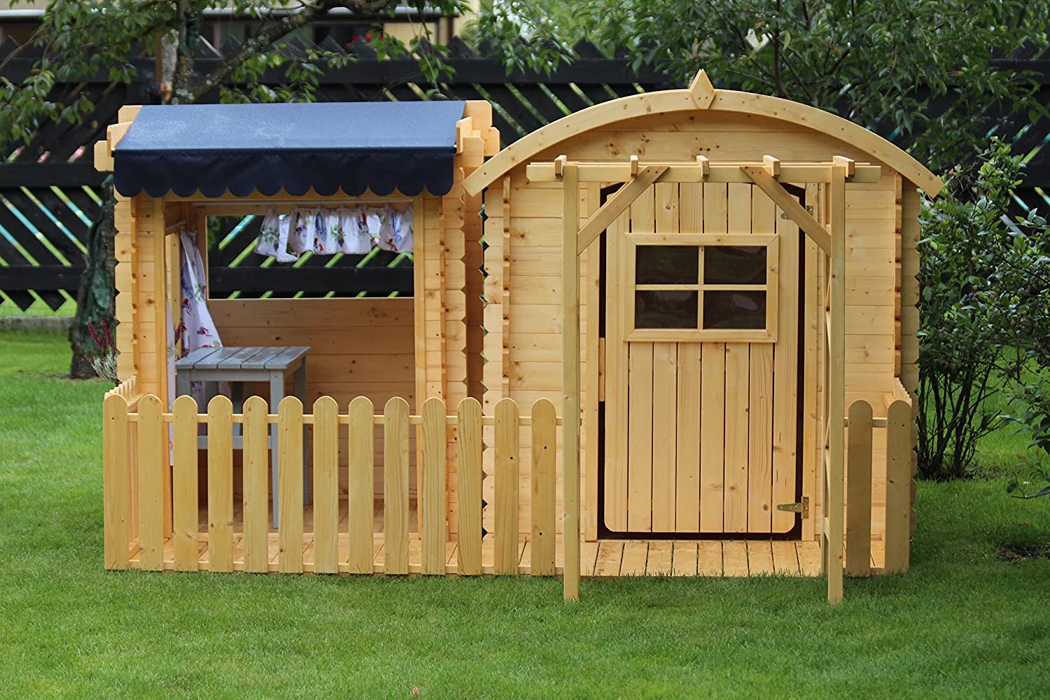 Cabane de jardin en bois pour enfant