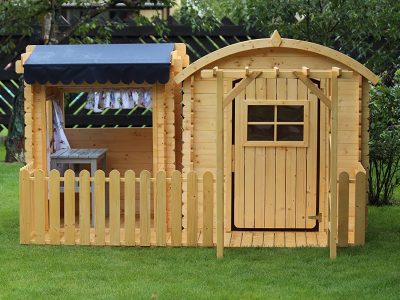 Cabane de jardin en bois pour enfant