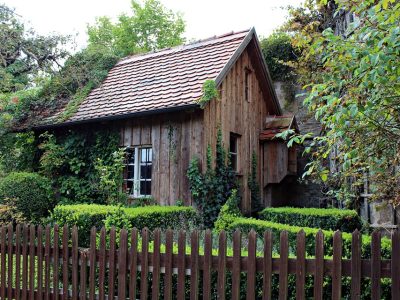 cabane en bois